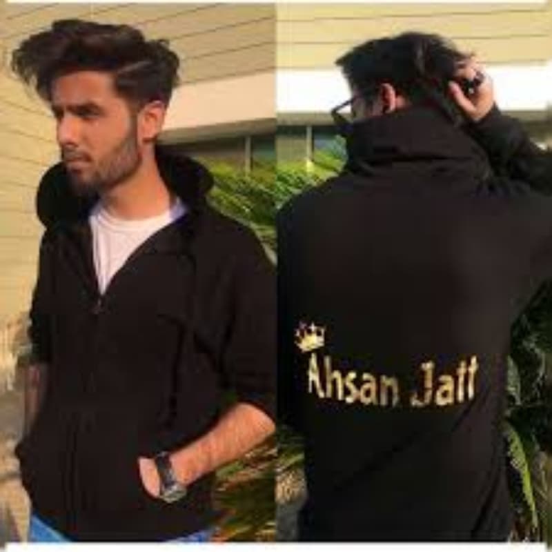 Customized name hoodie in Golden for men & Women