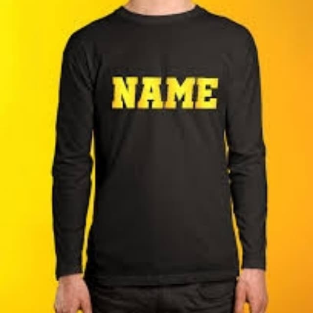 Customize name T-shirt (Name)