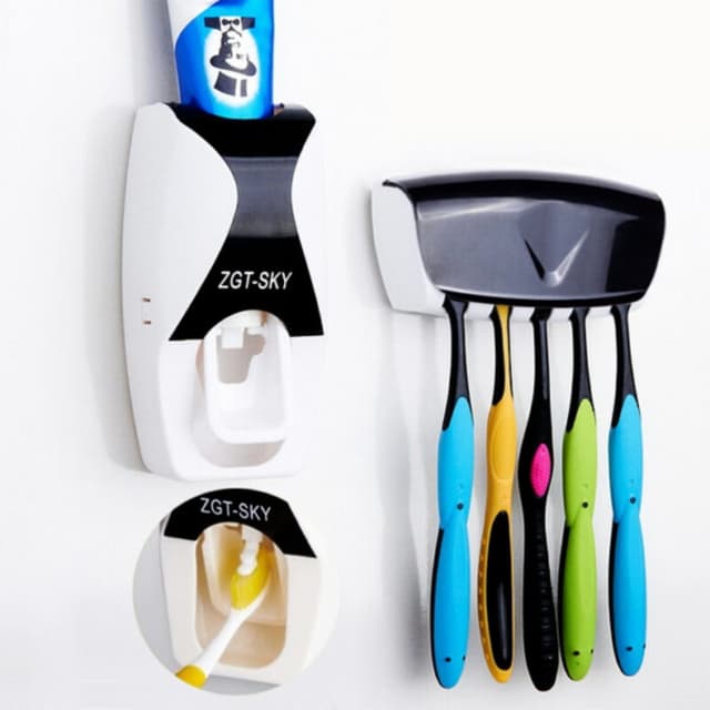 One-touch operation
Use conveniently
Durable
Easily dispense toothpaste
Eas