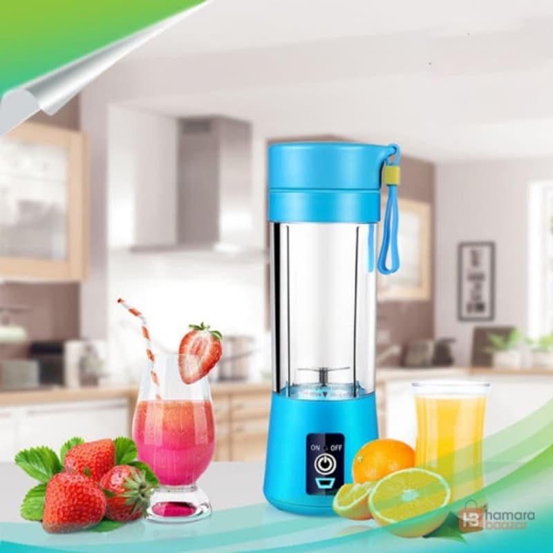 USB Rechargeable Juicer Blender 6 Blades Electric Blender Mini Portable Per